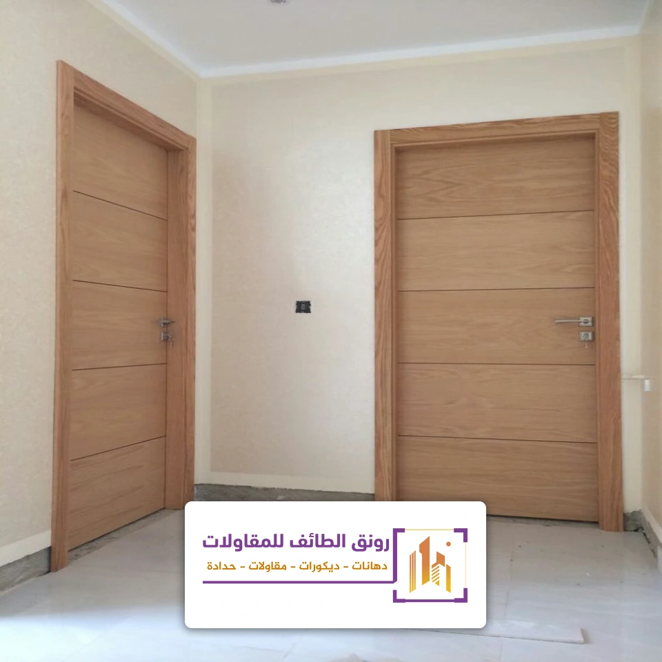 تركيب ابواب خشب الحويه