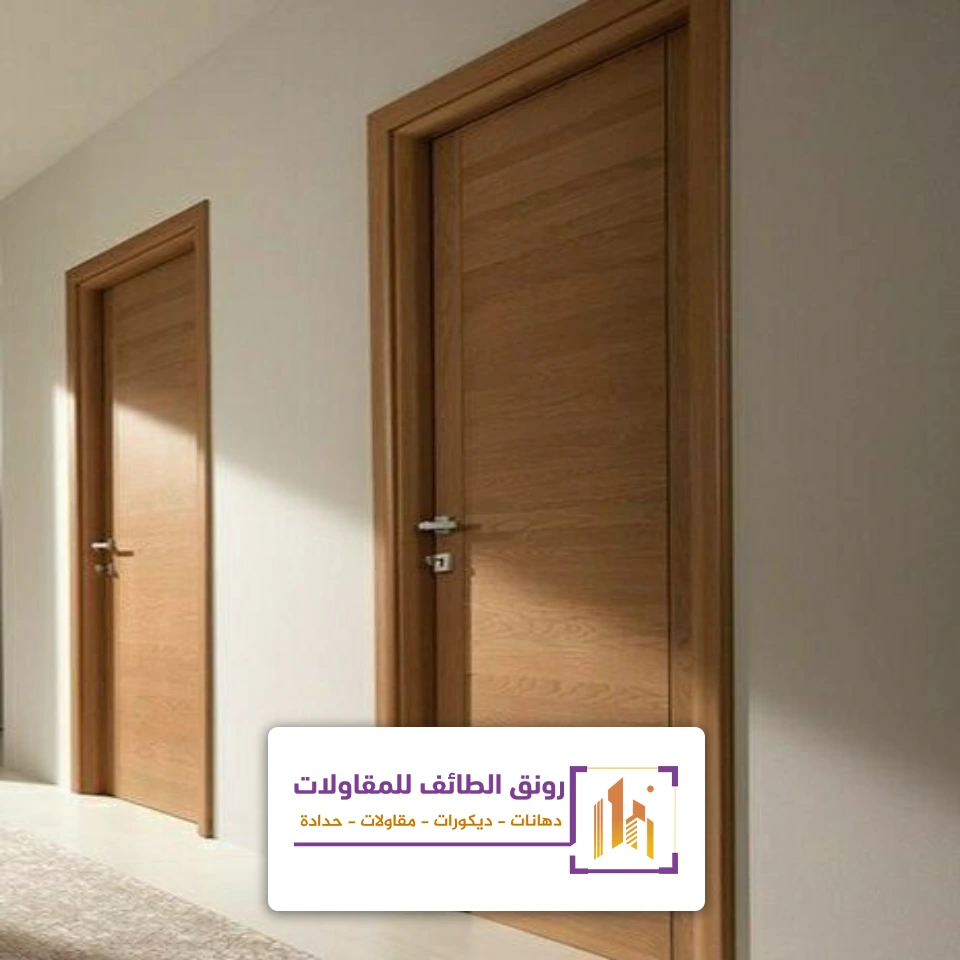 ابواب خشب داخلية الطائف