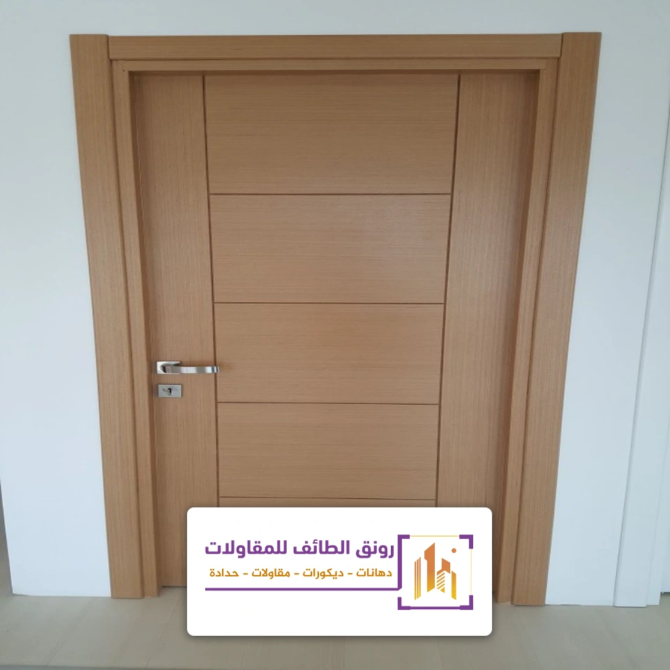سعر تفصيل باب خشب الطائف