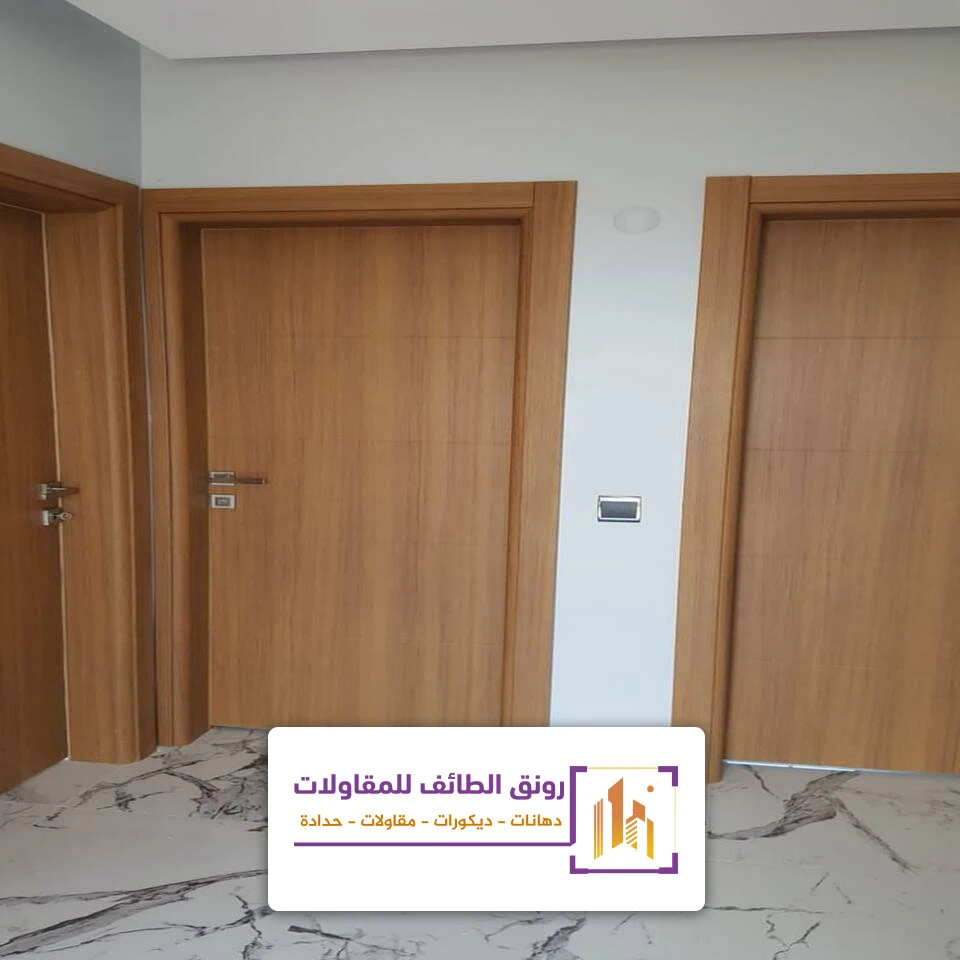 تصميم ابواب خشب الطائف