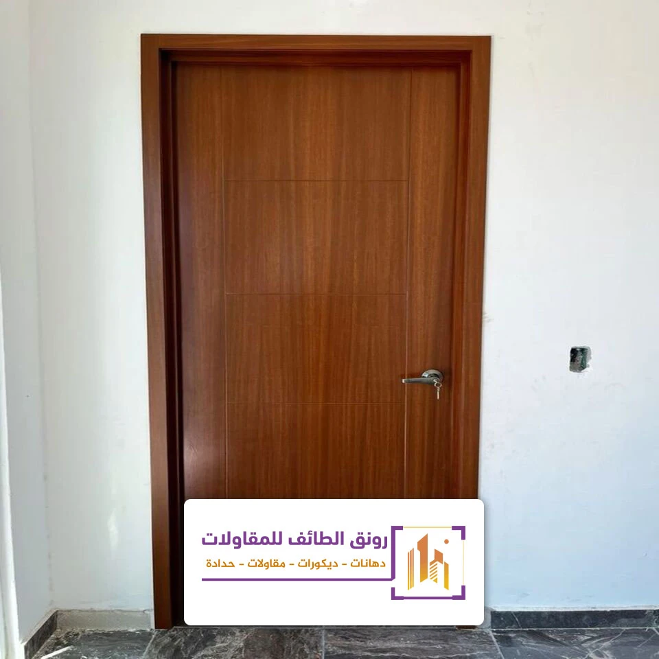 اشكال ابواب خشبيه الحويه