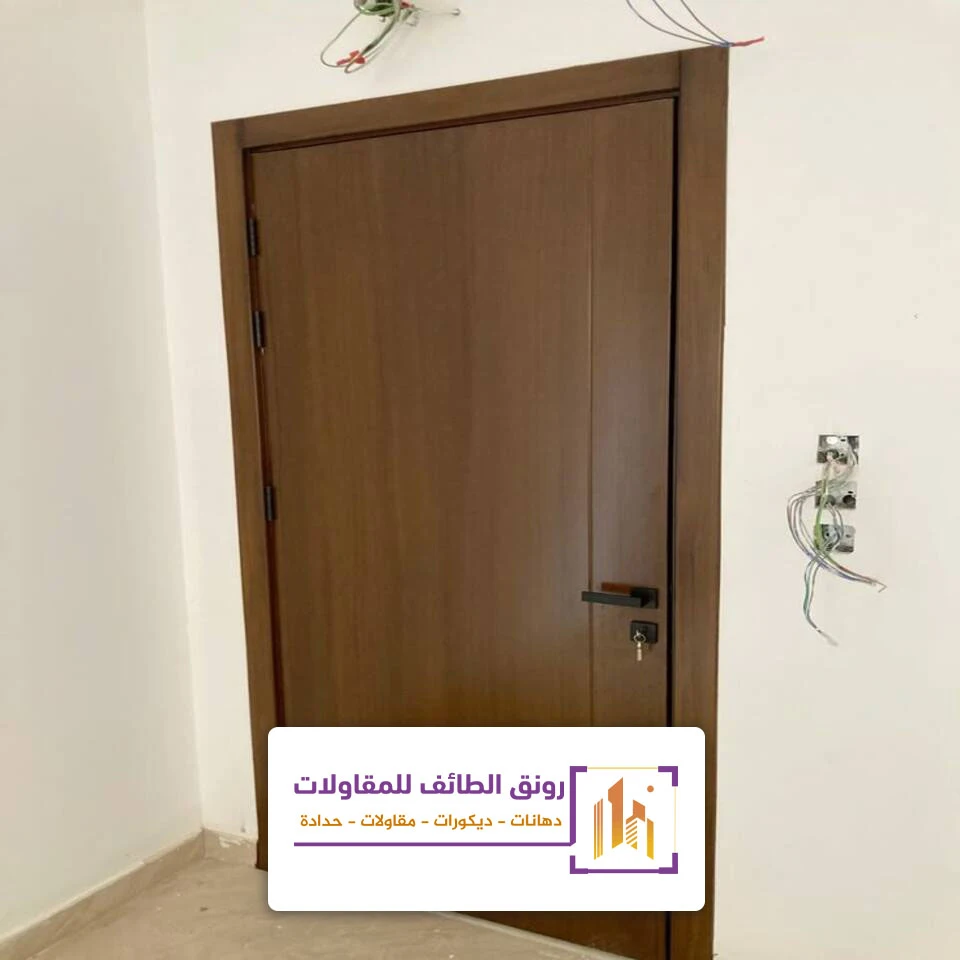 ابواب خشب داخلية الطائف
