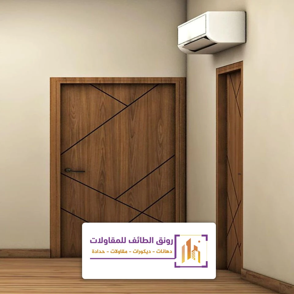 سعر تفصيل باب خشب الطائف