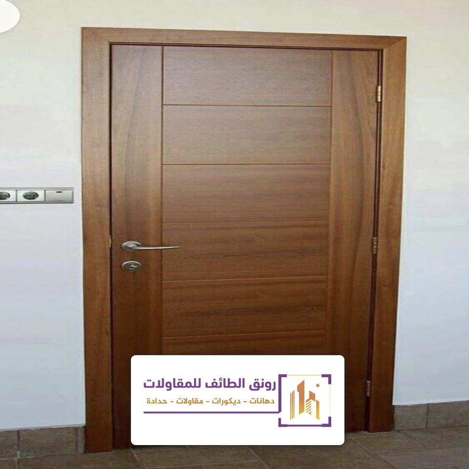 تركيب بيبان خشب الحويه