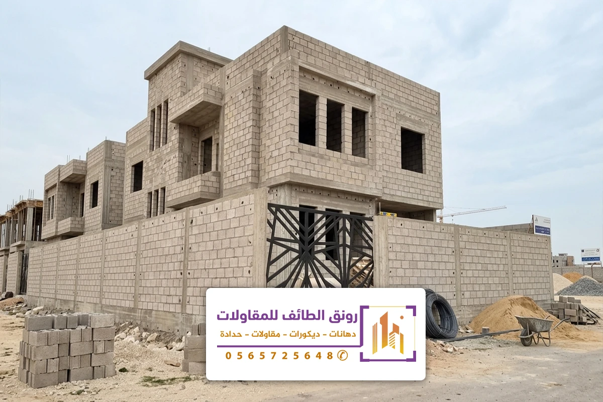 مقاول بناء عظم الطائف