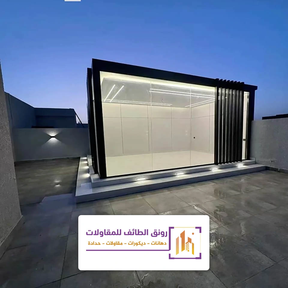 بناء ملحق في السطح الطائف