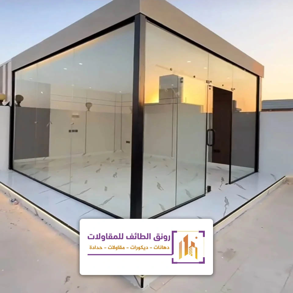 بناء ملحق خارجي الطائف