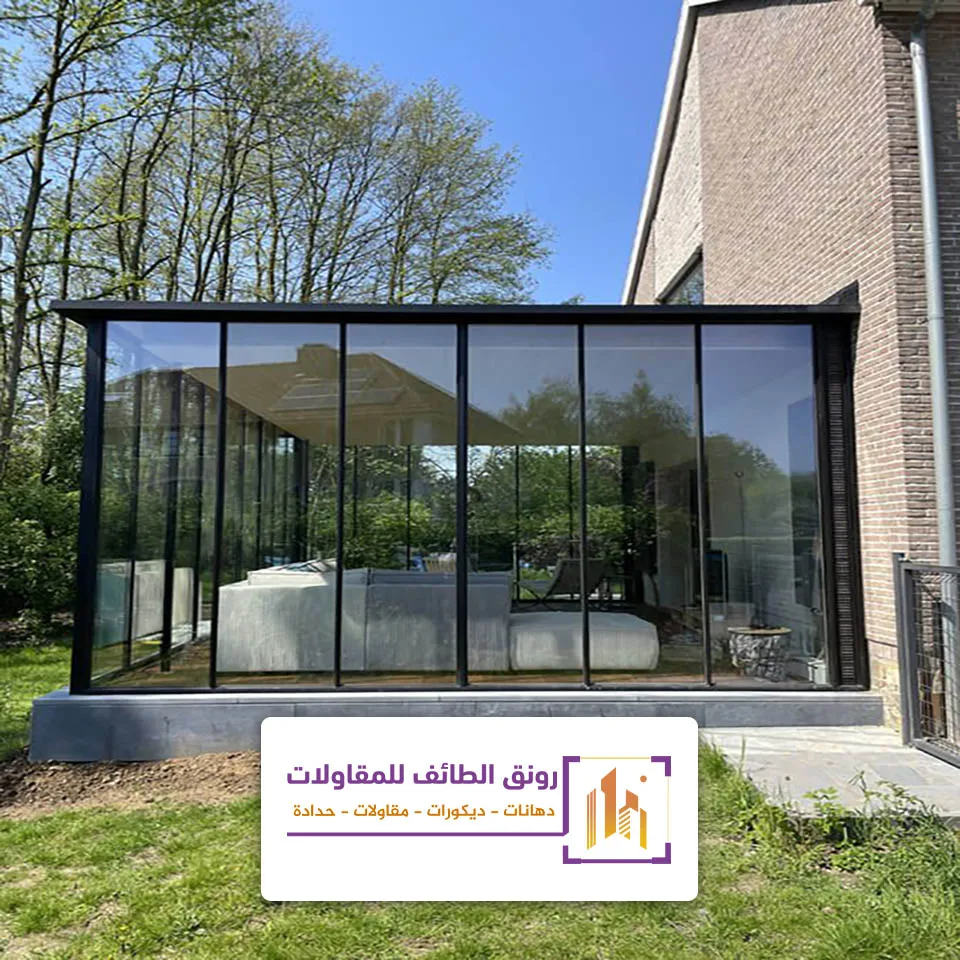 بناء ملحق في الحوش