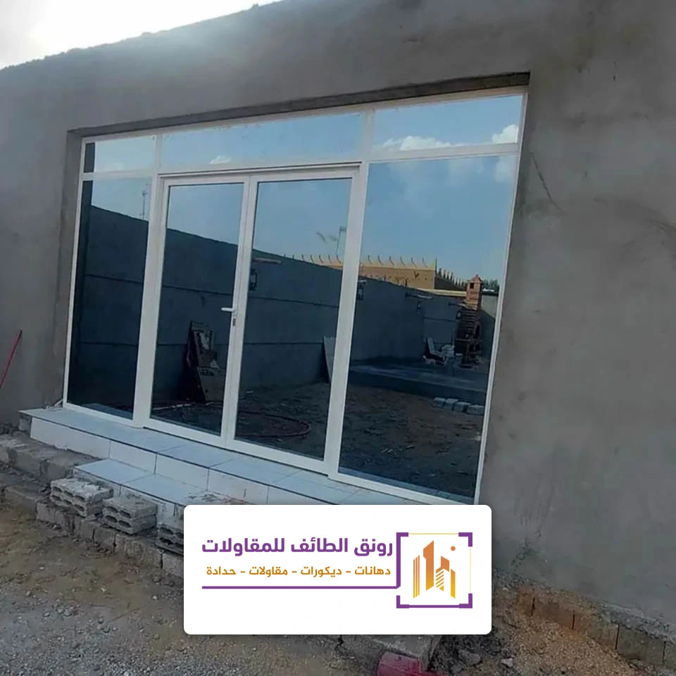 بناء ملحق بدون اعمدة
