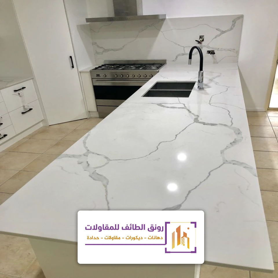 ديكور بديل الرخام للمطابخ