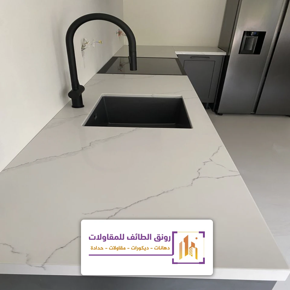ديكور بديل الرخام للمطابخ