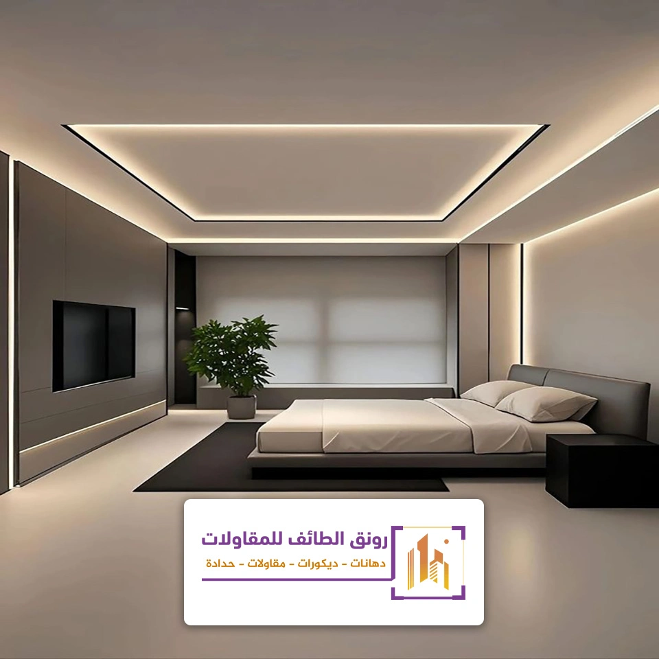 اضاءة سقف طويلة بالطائف