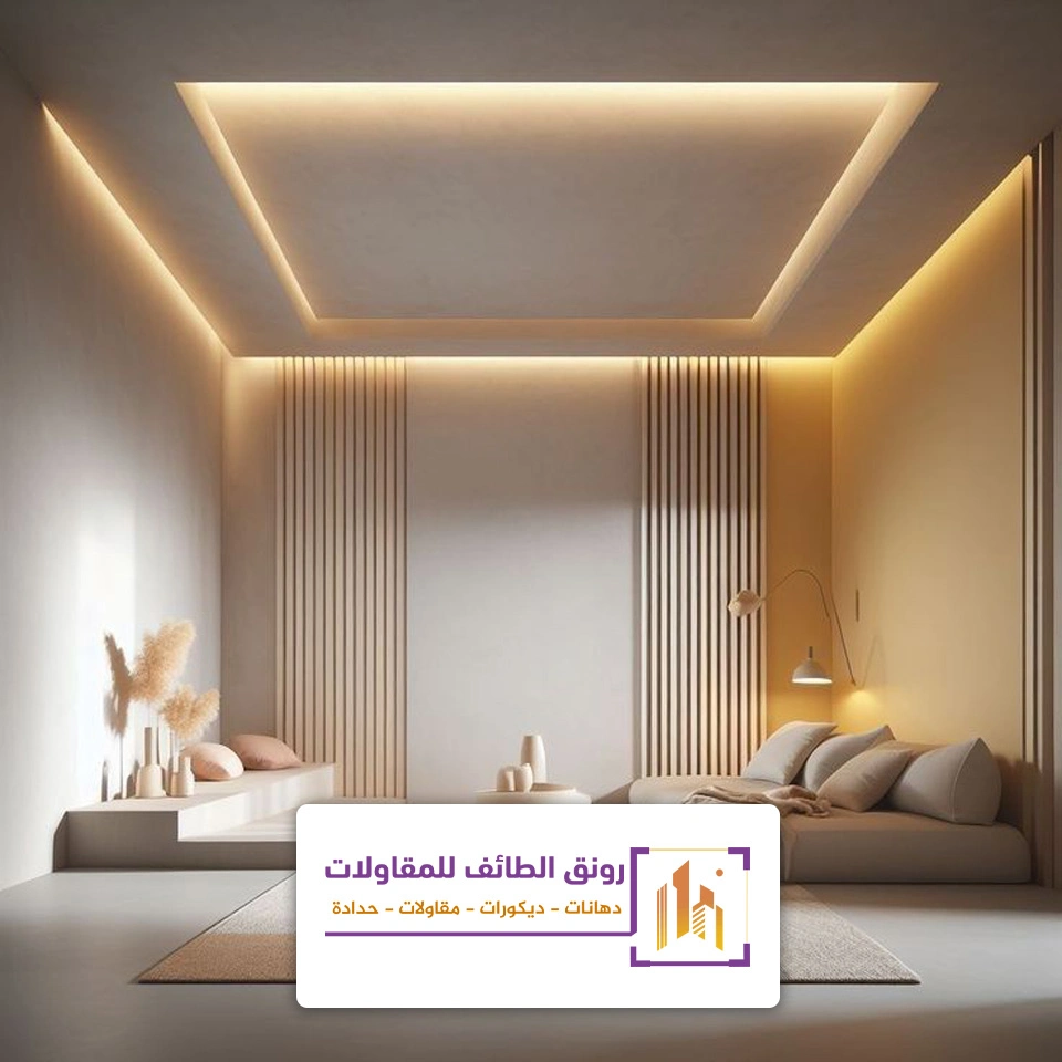 إضاءة مخفية للسقف في الطائف