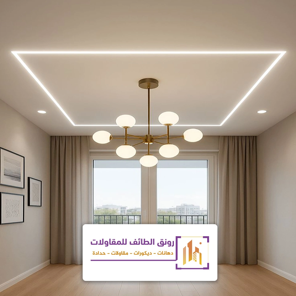 اشكال اضاءة سقف