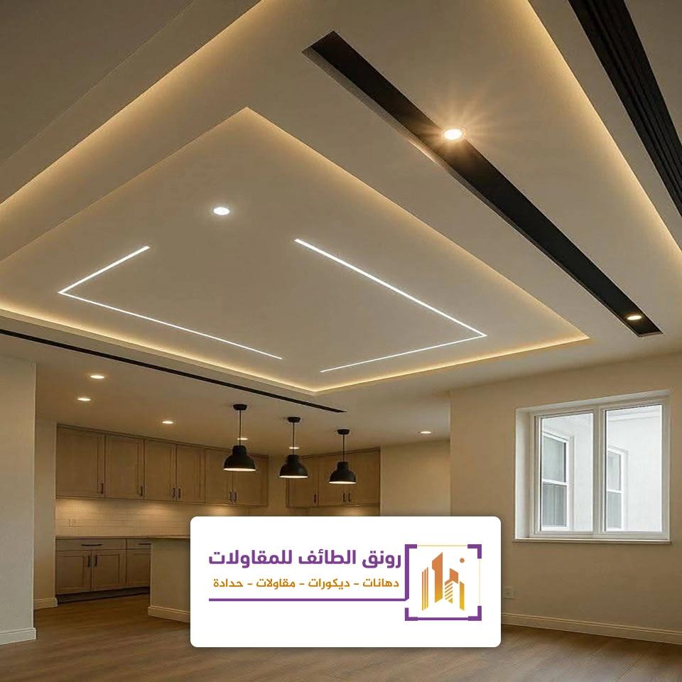 ديكور إضاءة سقف معلق الطائف