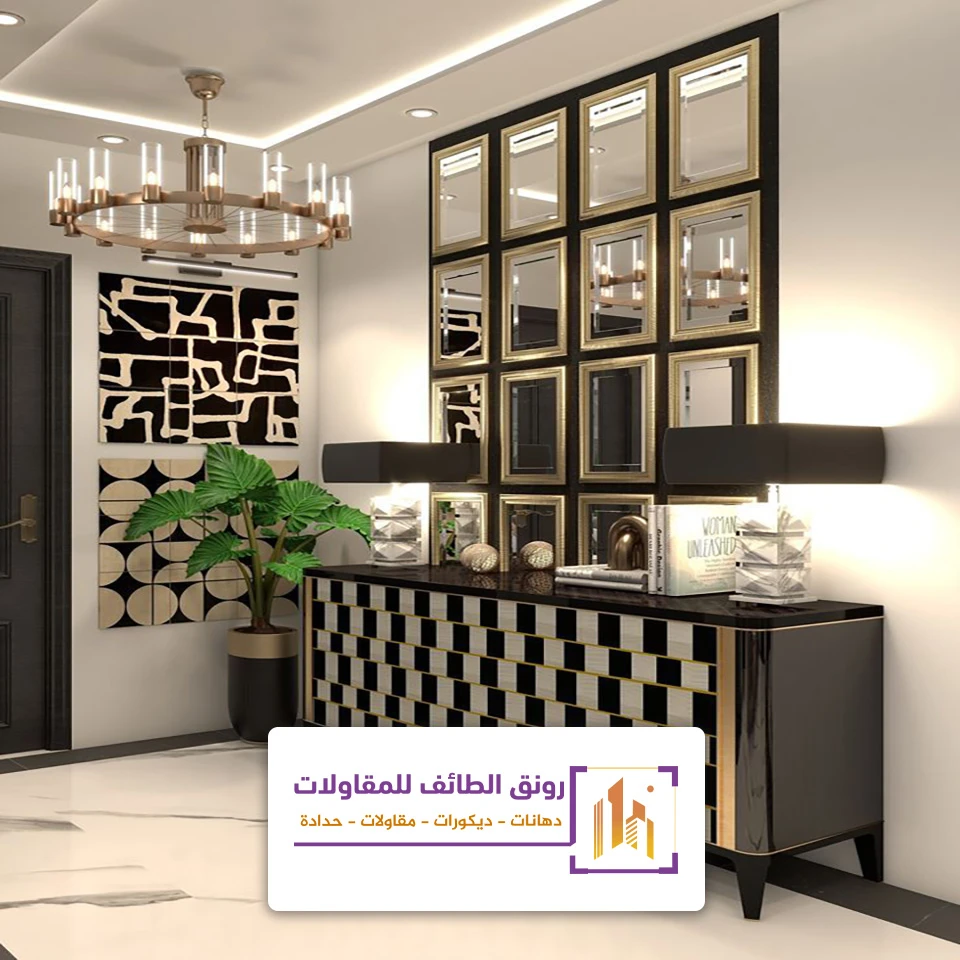 ديكورات مرايا للصالات