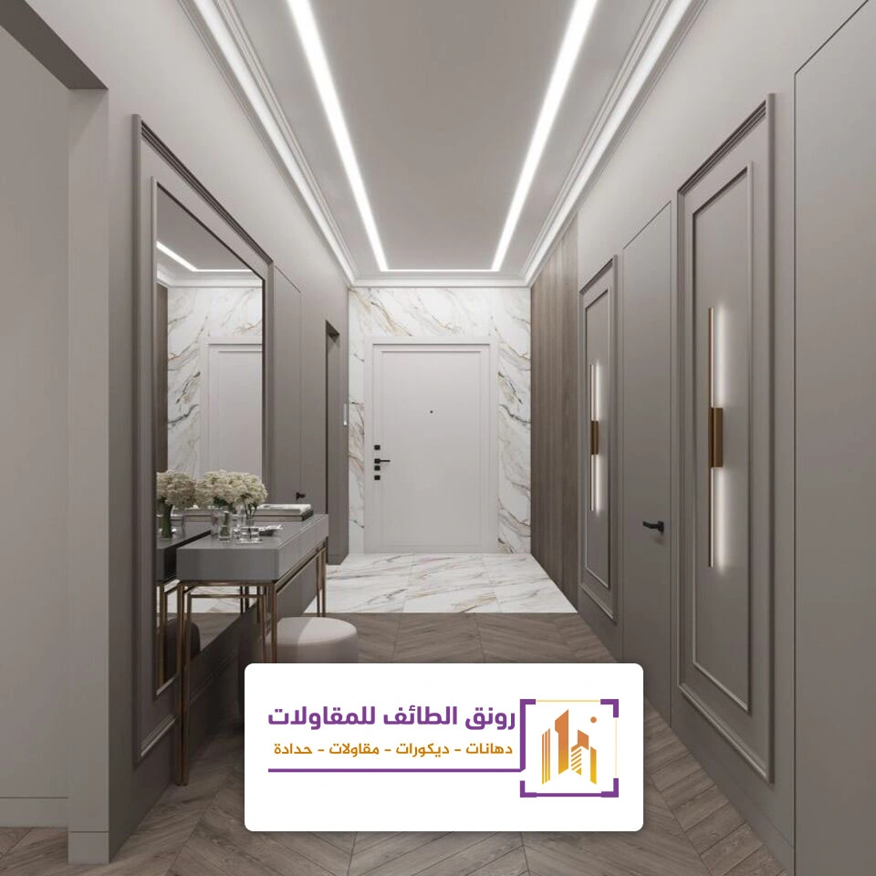 ديكورات خشبية للمداخل الطائف
