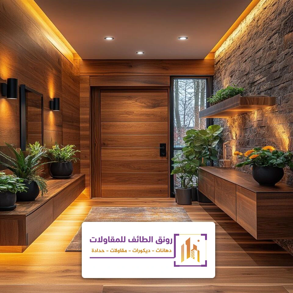 ديكور مرايا للمداخل الطائف