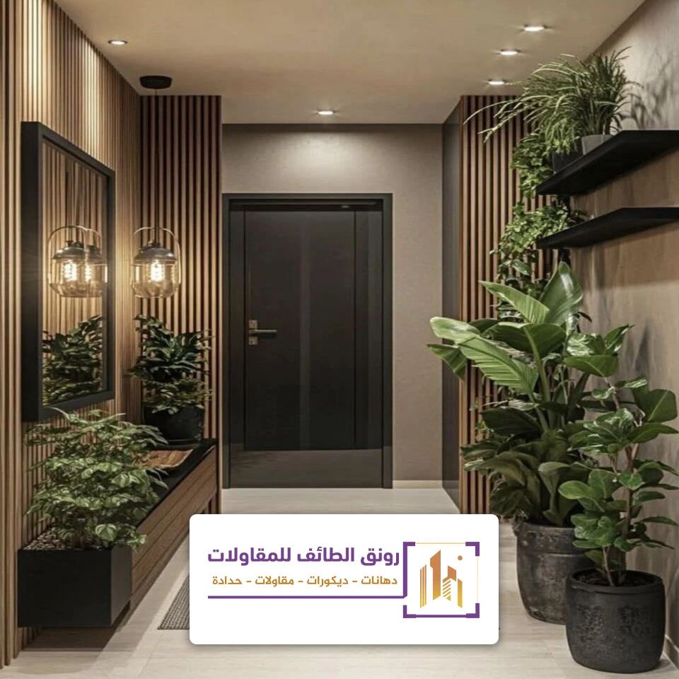 مداخل خشب ديكور الطائف