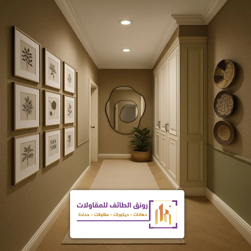 ديكور مرايا للمداخل الطائف