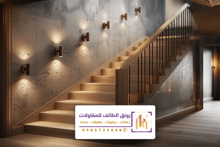 ديكور درج الطائف