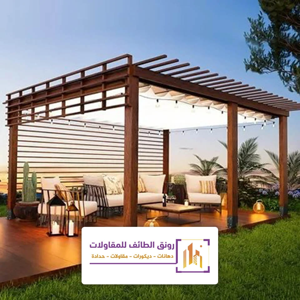 تركيب جلسات خارجية الطائف