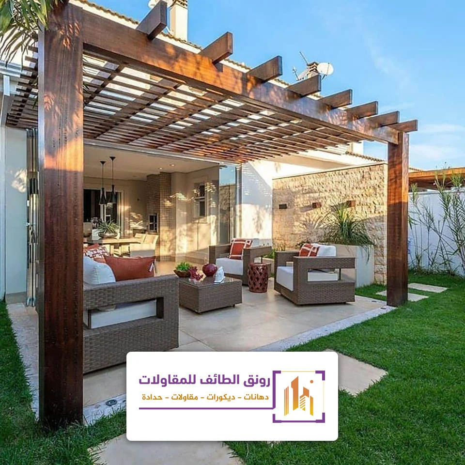 تركيب جلسات خارجية الطائف