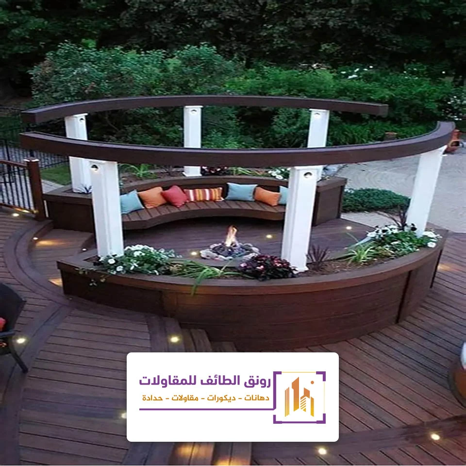 جلسات خارجية دائرية