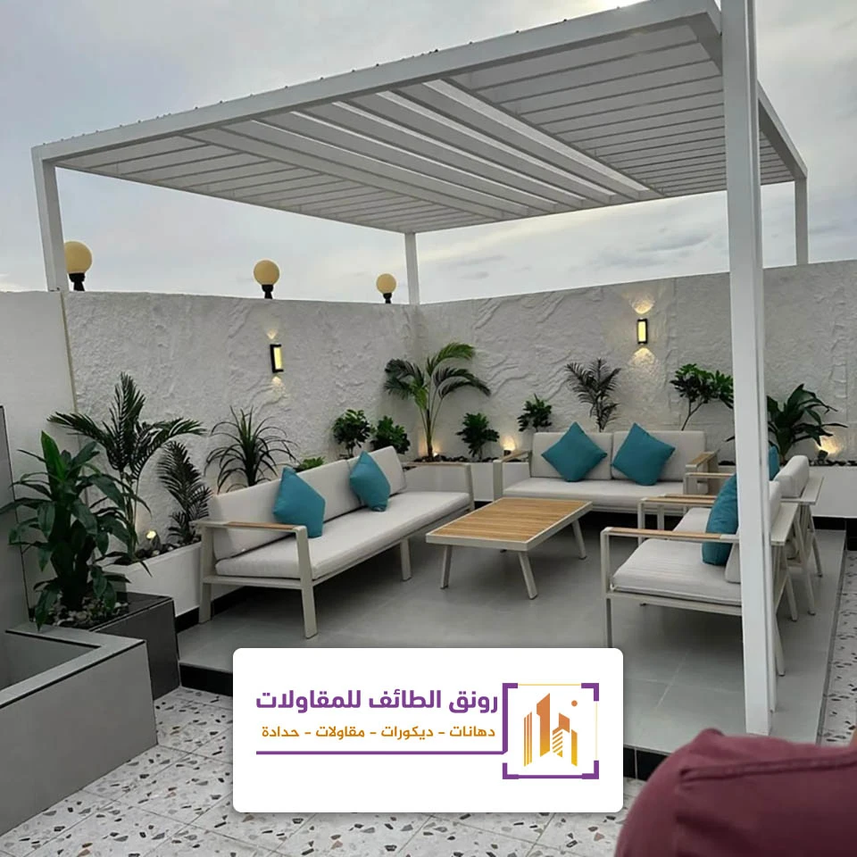 جلسات خارجية خشب