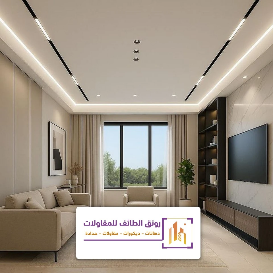 اسقف جبس بورد مربعات الطائف