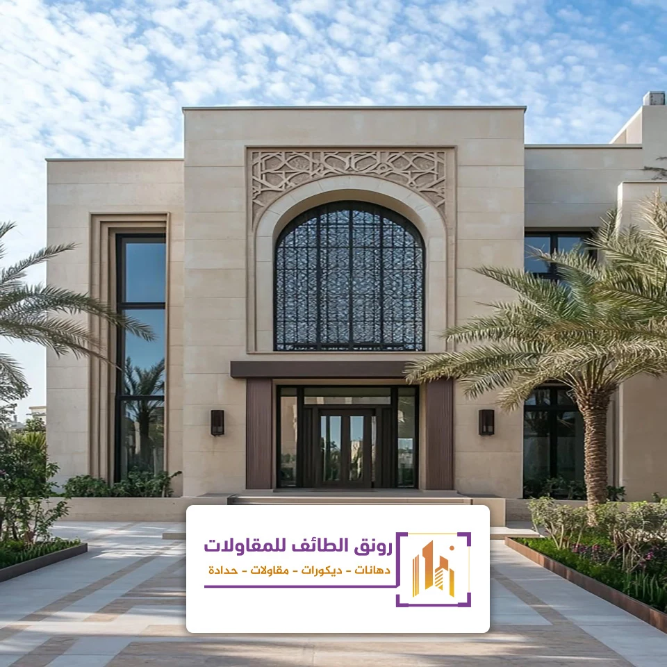 تشطيب واجهات جي ار سي الطائف