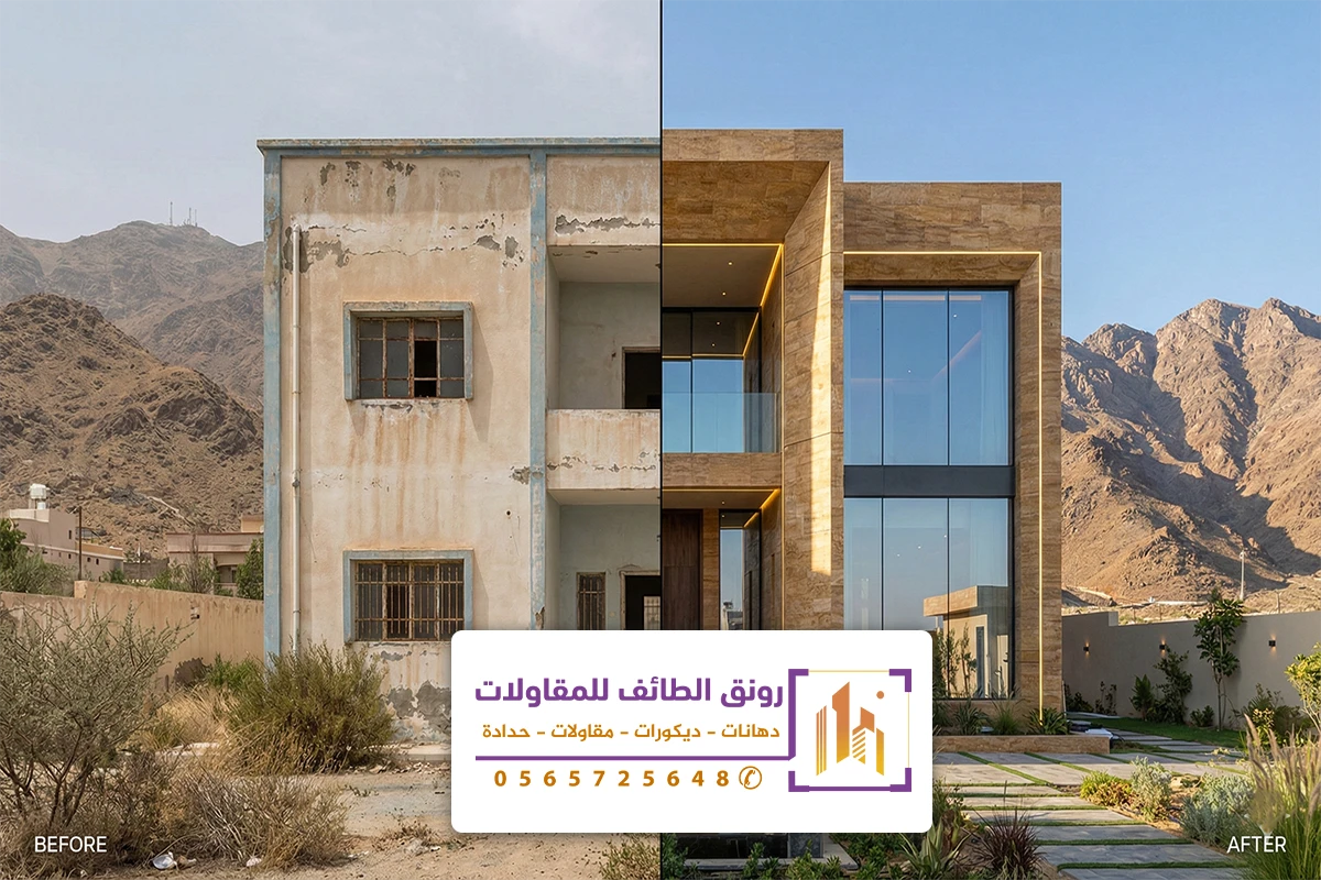 ترميمات المباني بالطائف