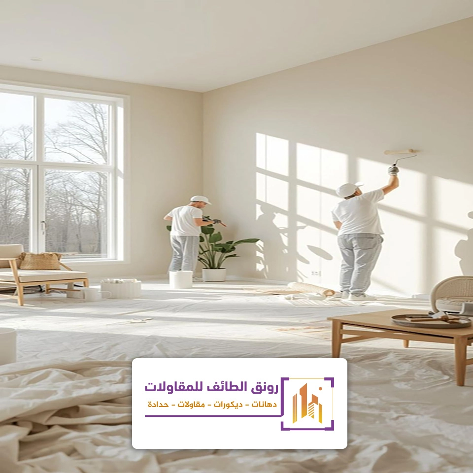 بويه جدران ابيض في الحويه