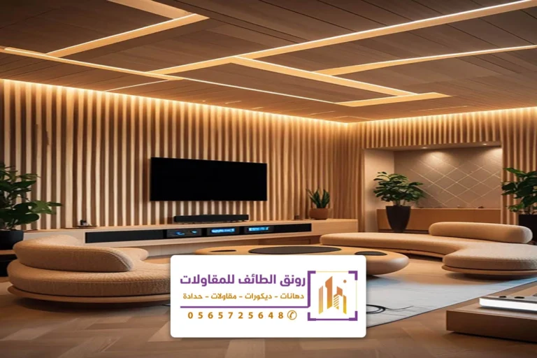 تكسية الجدران والأسقف الطائف