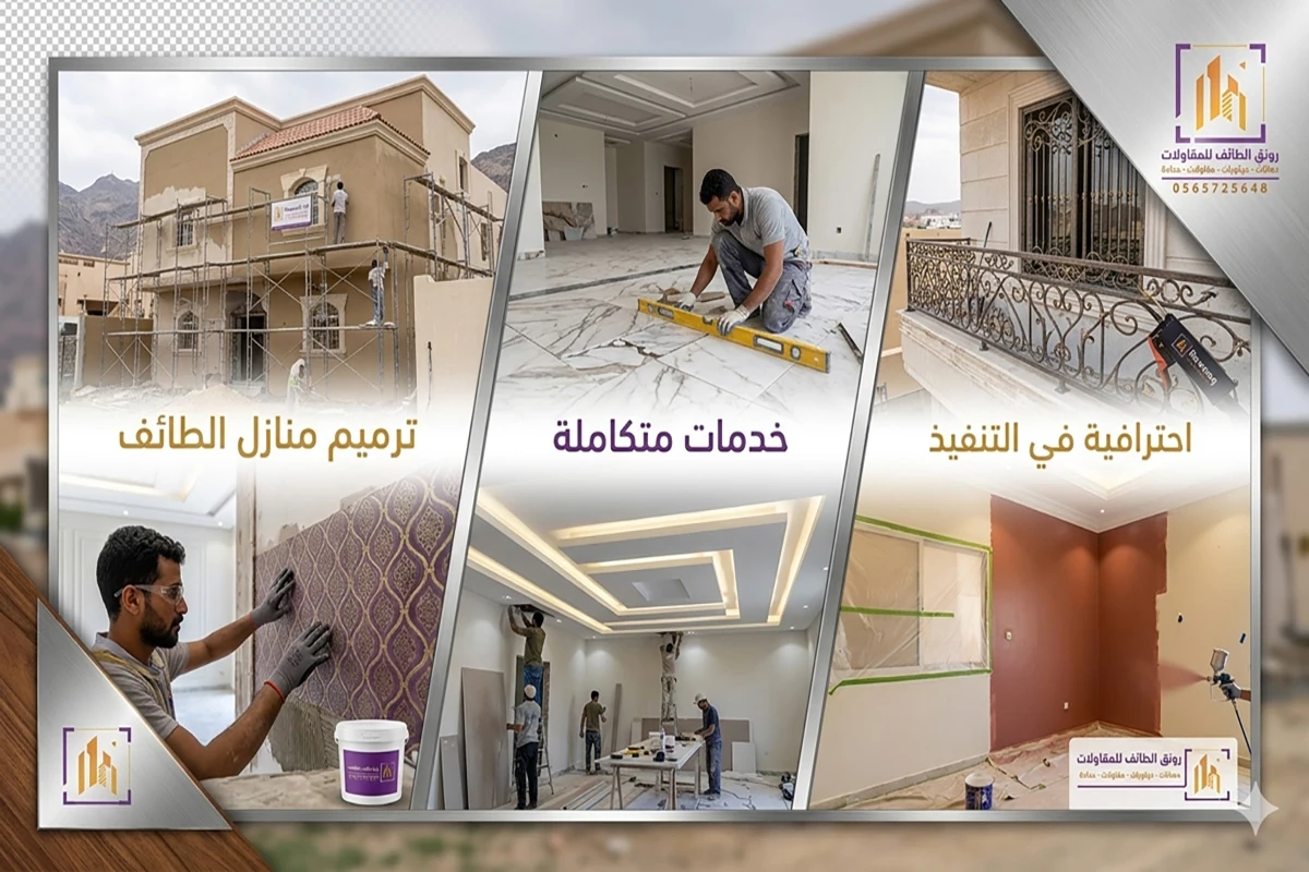 نرميم منازل الطائف