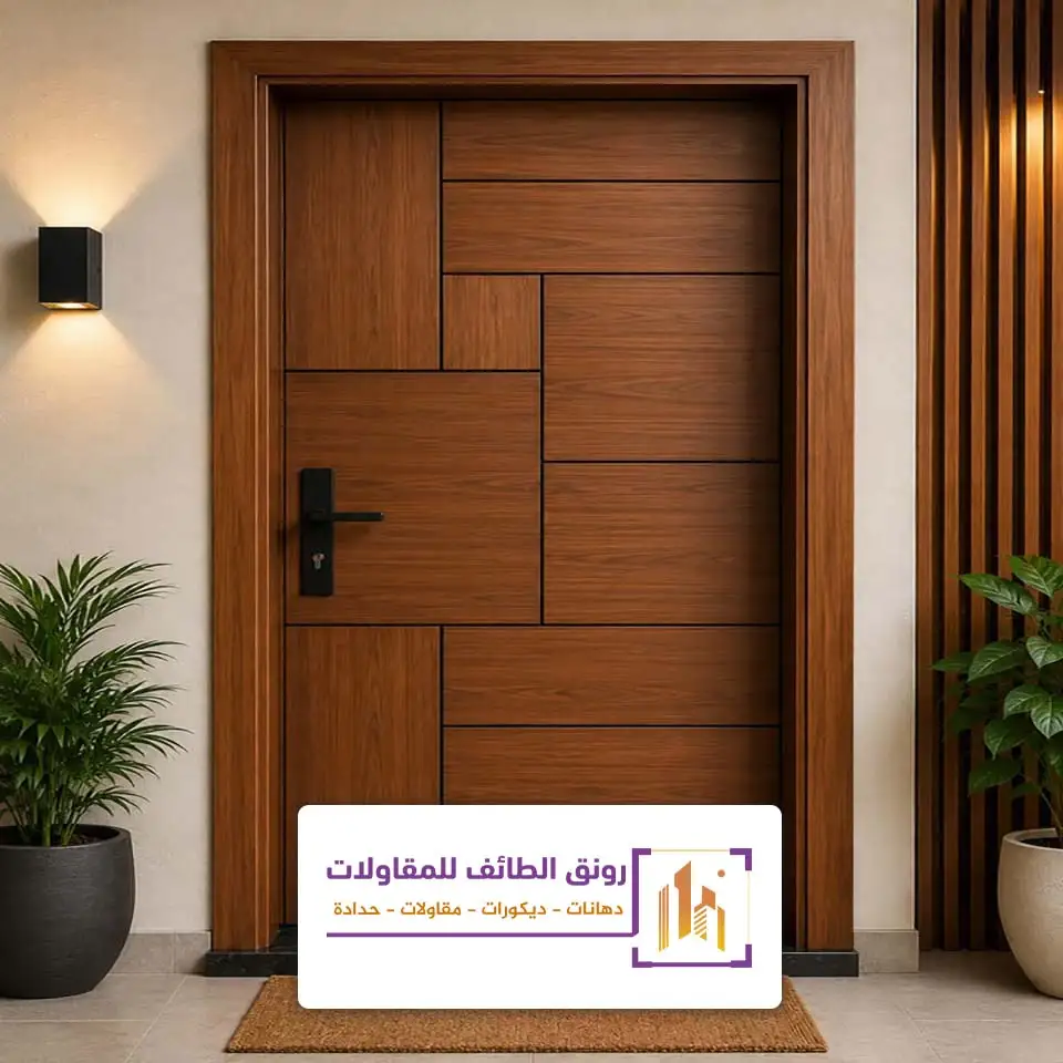 تفصيل ابواب خشب للفلل بالطائف