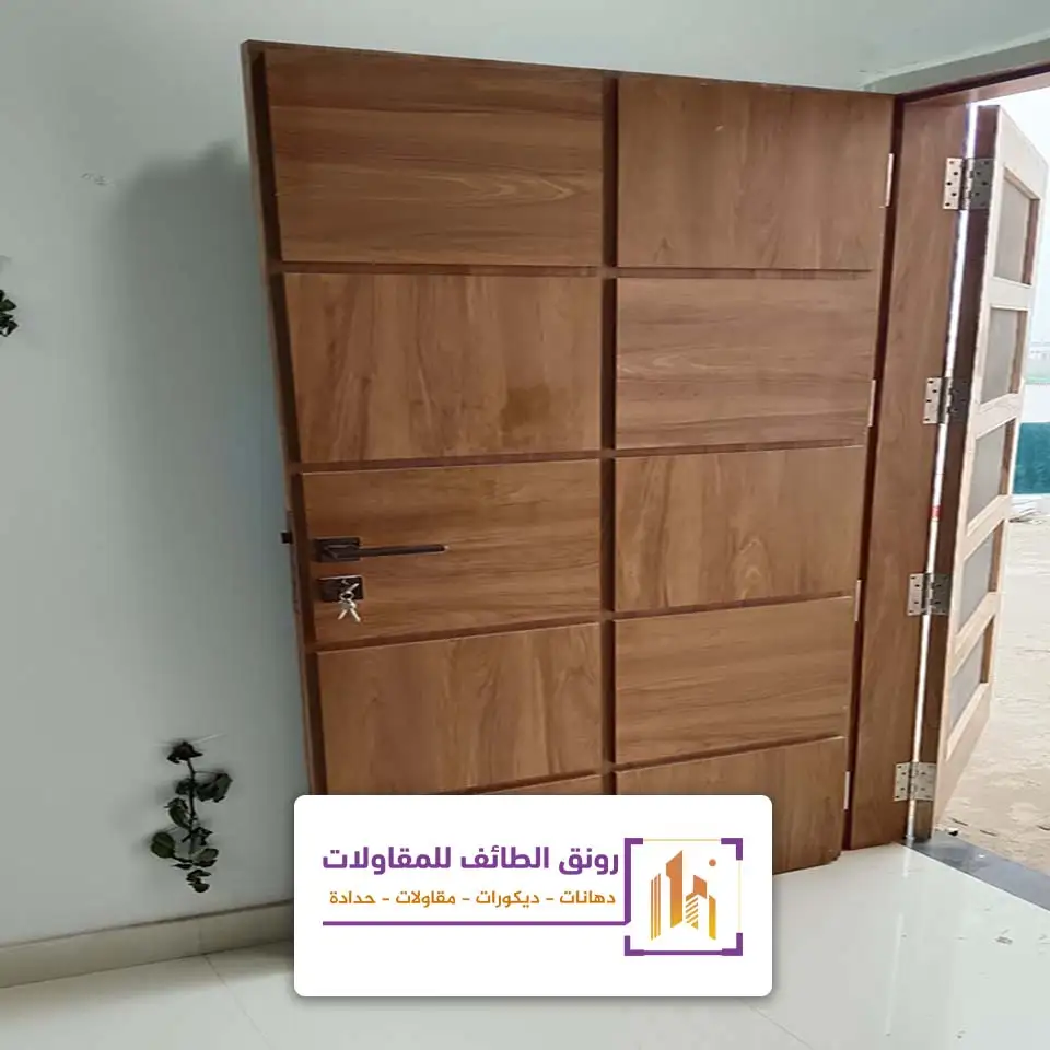 تركيب ابواب خشب الحوية الطائف