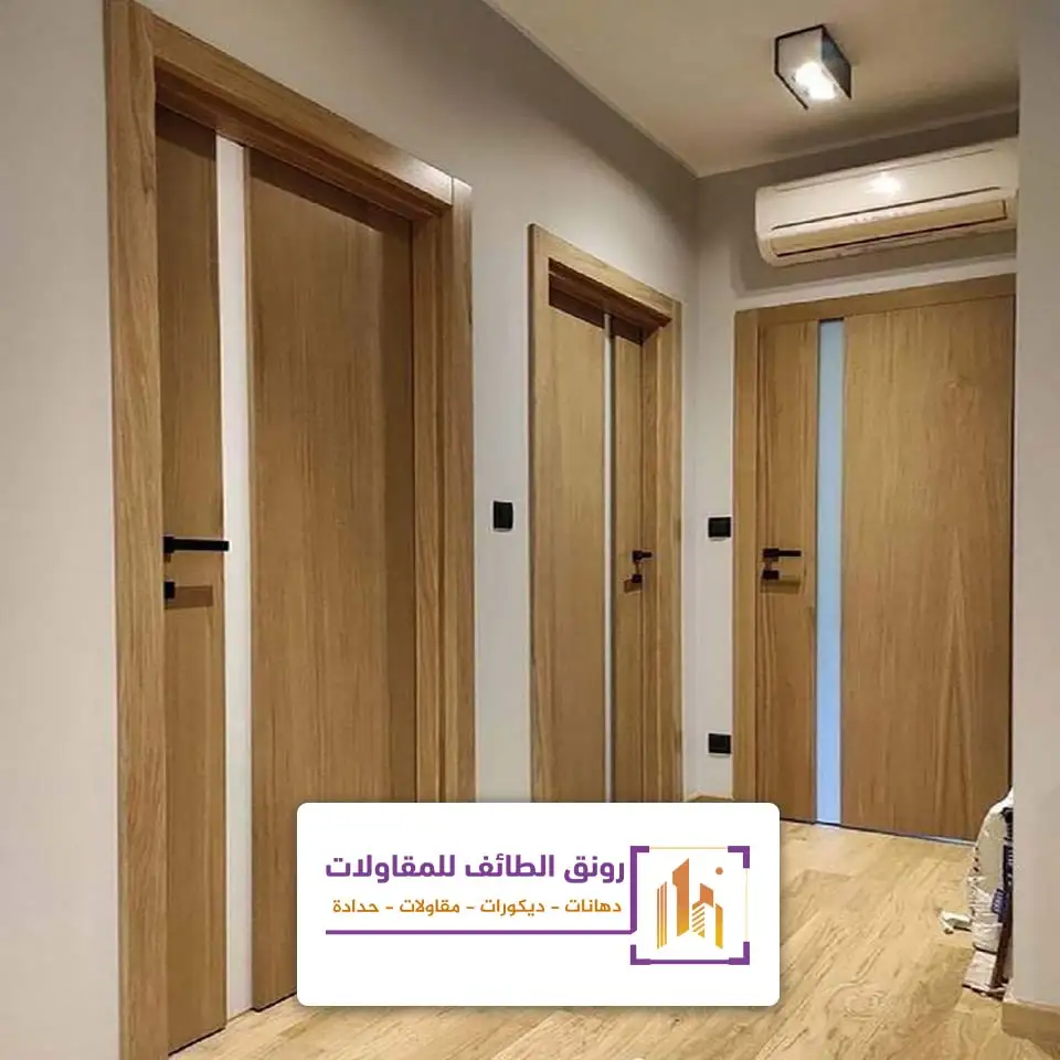 تفصيل ابواب خشب داخلية الطائف