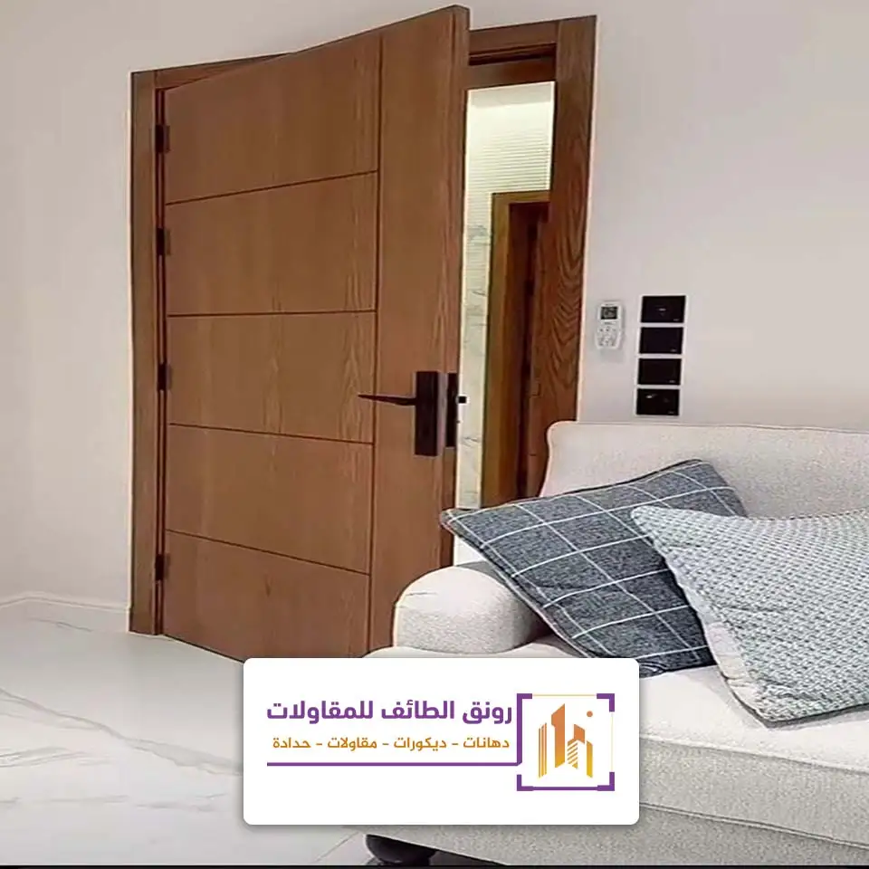 تفصيل ابواب خشب داخلية الطائف