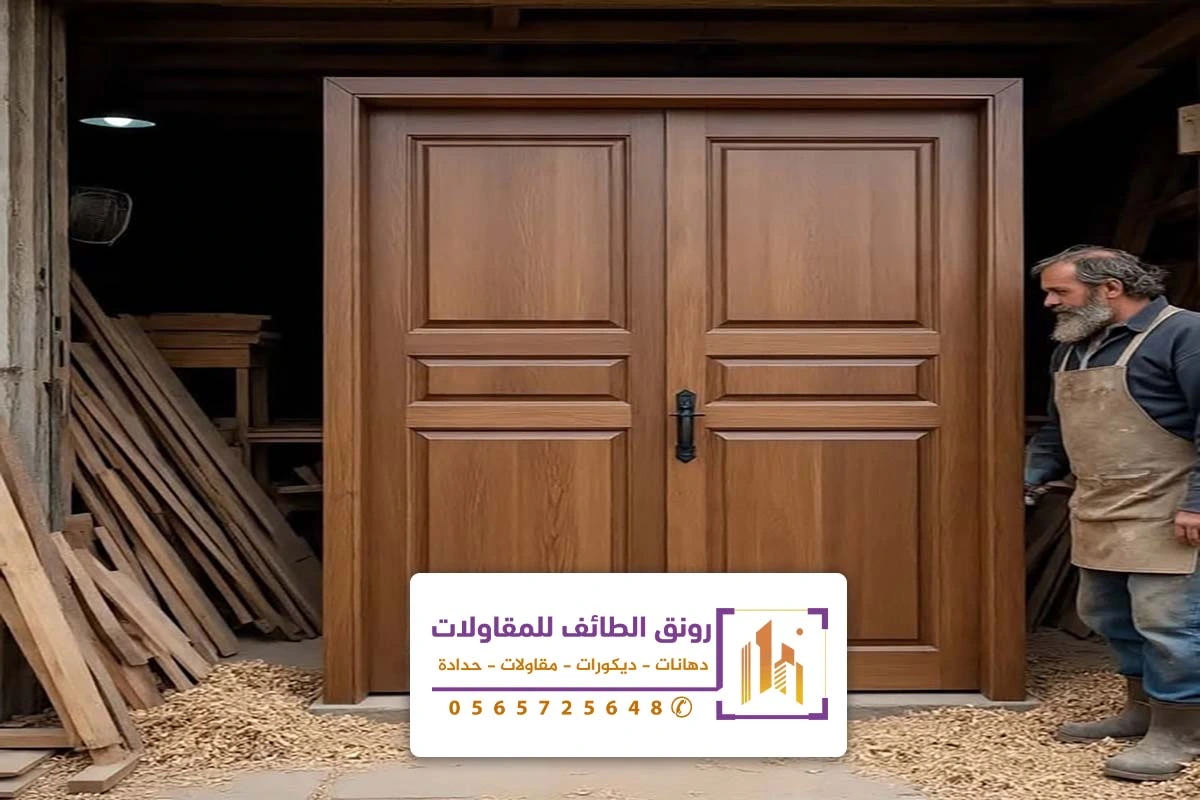 نجار ابواب خشب بالطائف
