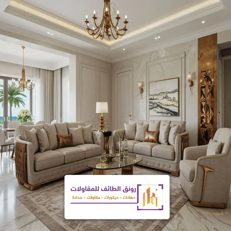 تنفيذ ديكورات مجالس بالطائف