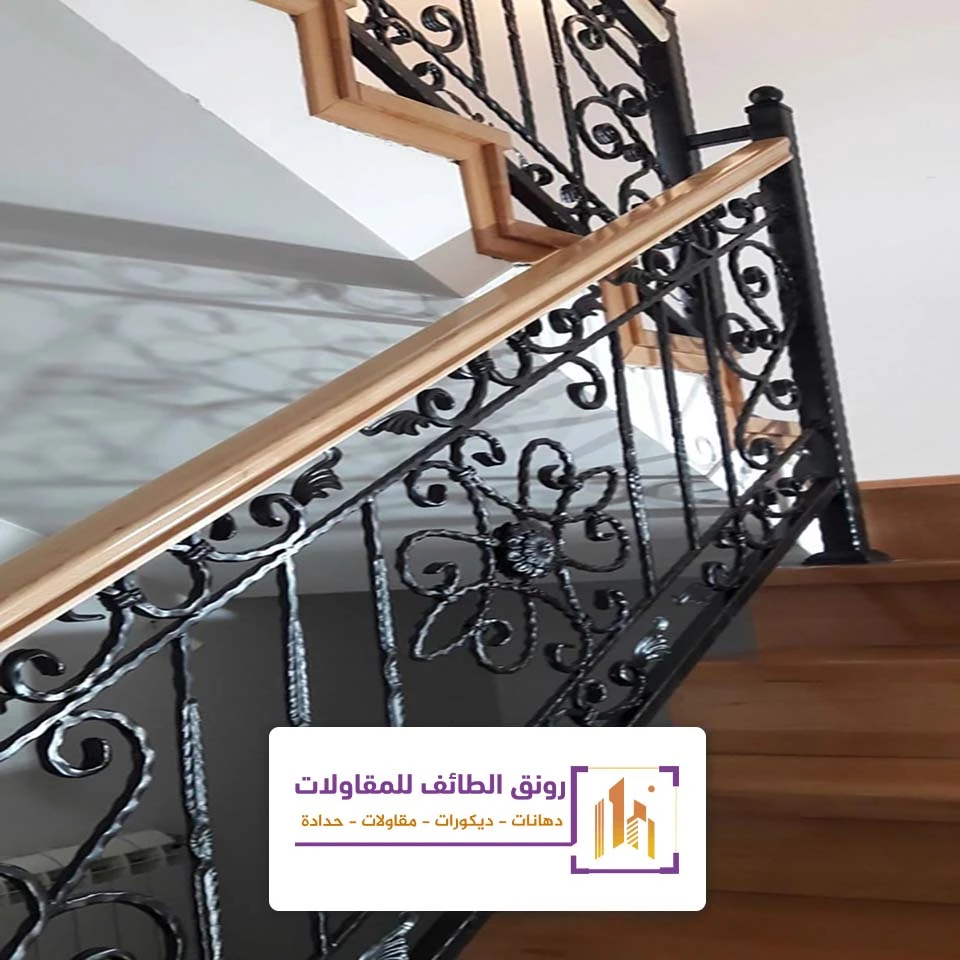 تفصيل درابزين حديد قص ليزر الطائف