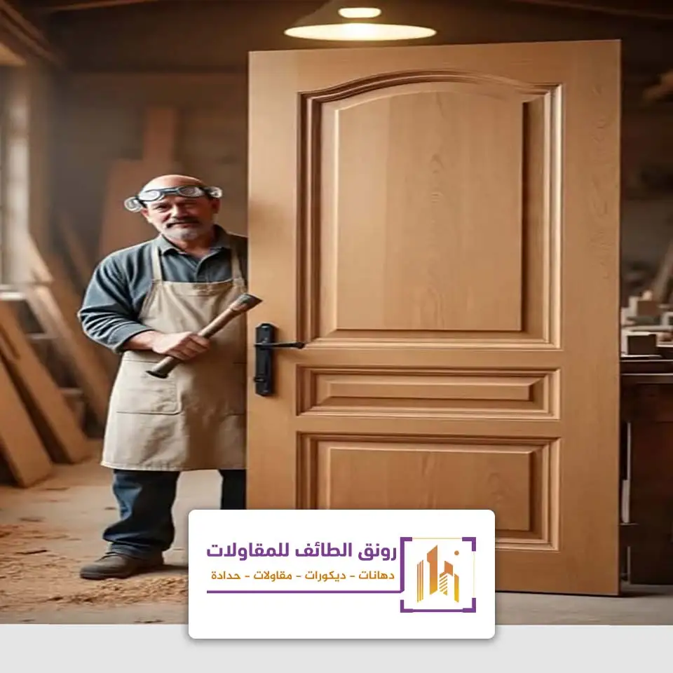 نجار ابواب خشب ممتاز بالطائف