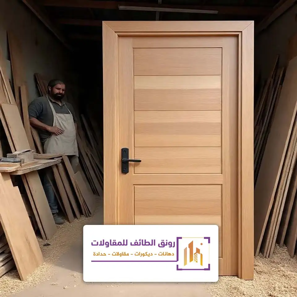نجار ابواب خشب ممتاز بالطائف