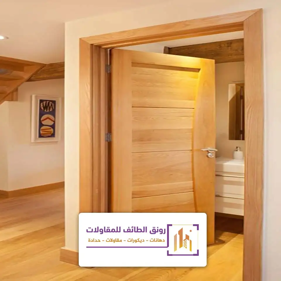 تفصيل ابواب خشب للفلل بالطائف