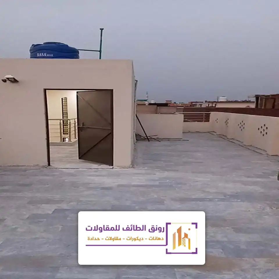 بناء غرف بالسطح بالطائف