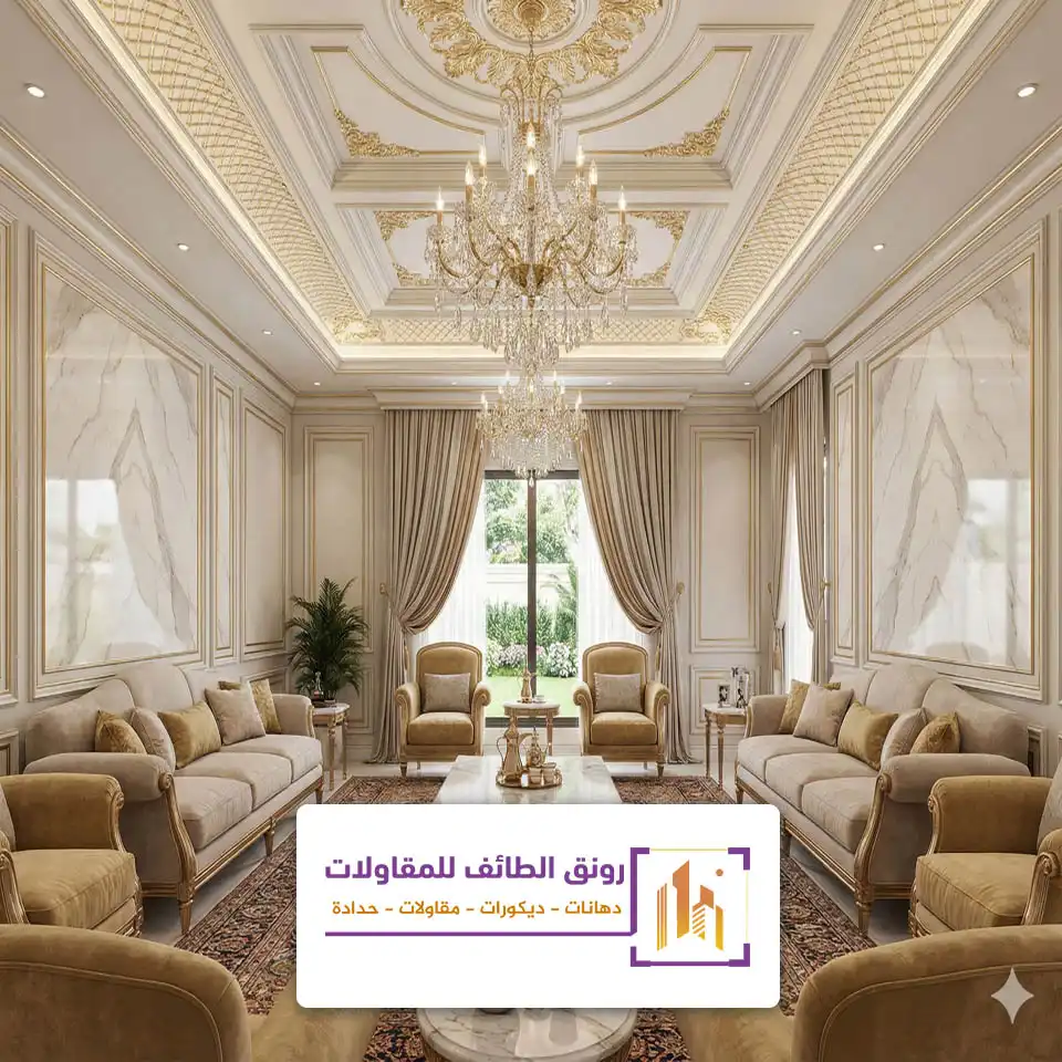 تنفيذ ديكورات مجالس بالطائف