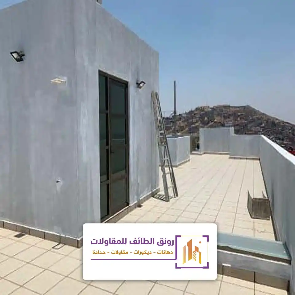 بناء غرف بالسطح بالطائف